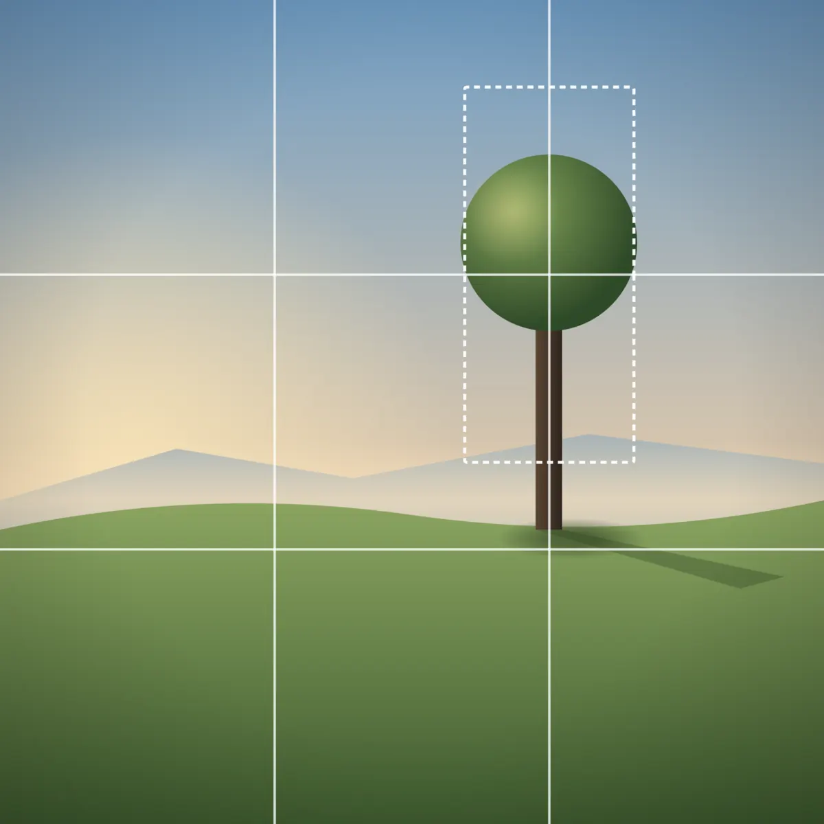 Rule of Thirds composition example